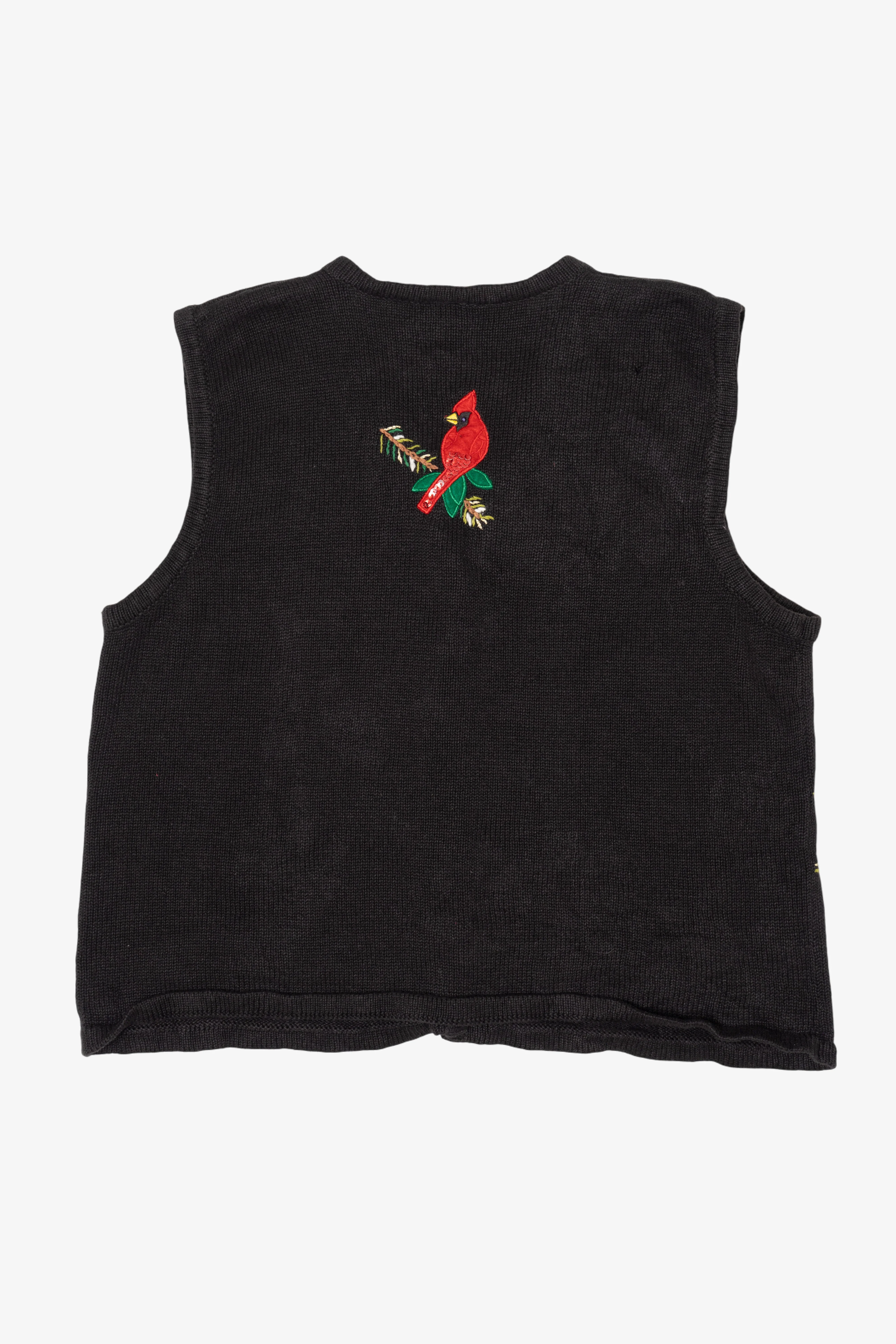 Vintage Bobbie Brooks Cardinals Ugly Christmas Vest (1990s) - Image 2