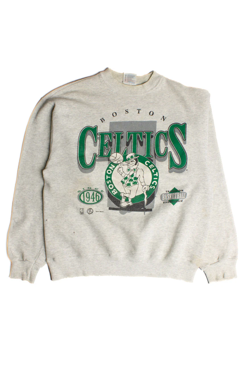Vintage Boston Celtics Sweatshirt (1990s) 8613 - Image 2