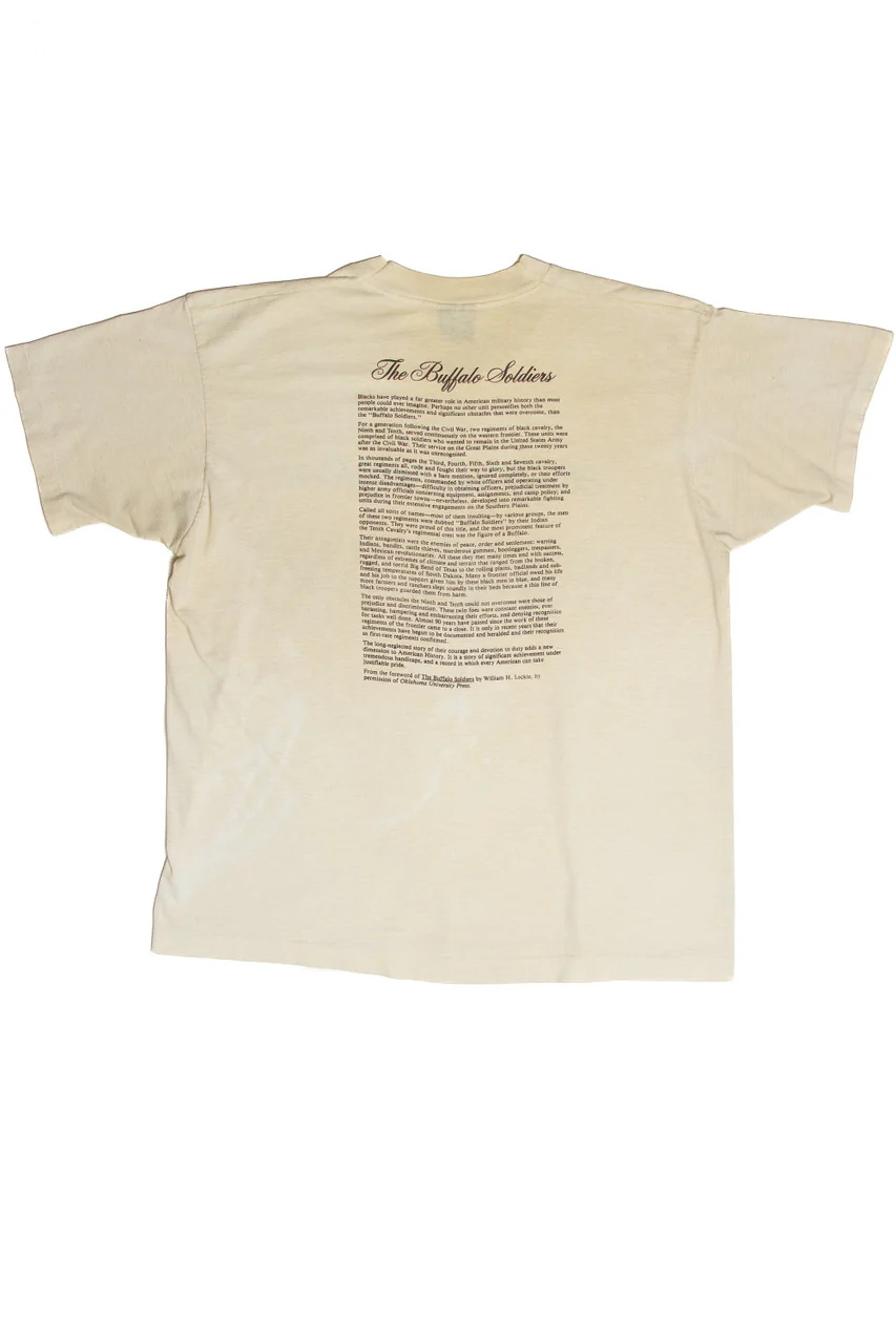 Vintage Buffalo Soldiers T-Shirt - Image 2