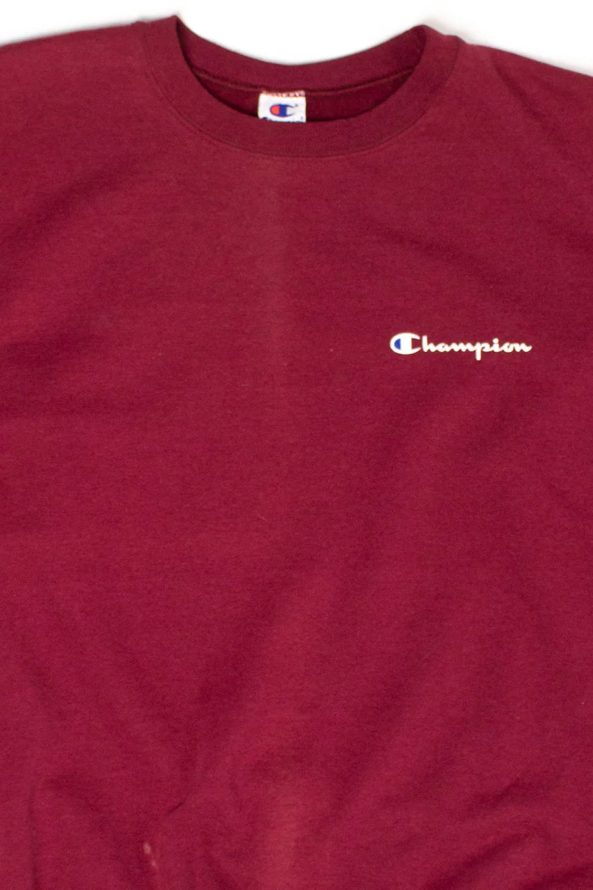 Vintage Burgundy Champion Sweatshirt (1990s)