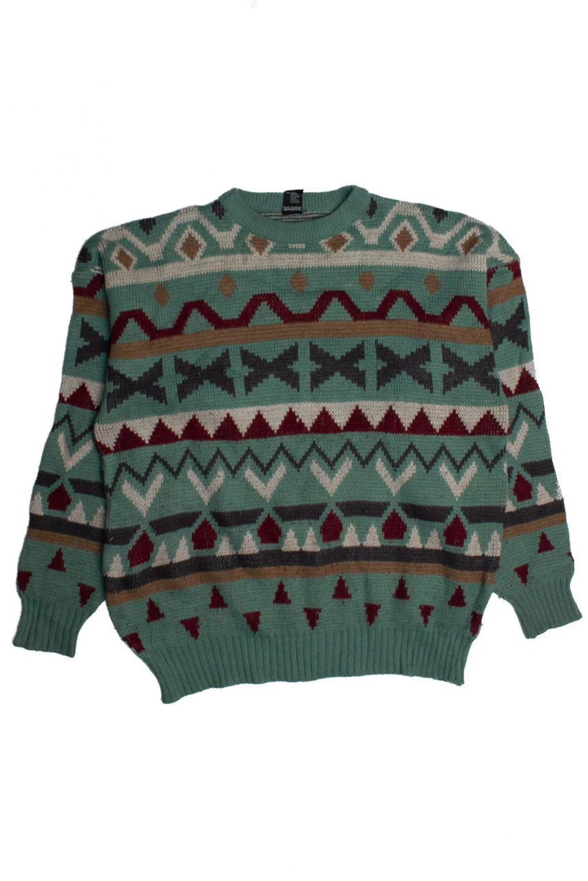 Vintage C&A Fair Isle Sweater (1980s) - Image 2
