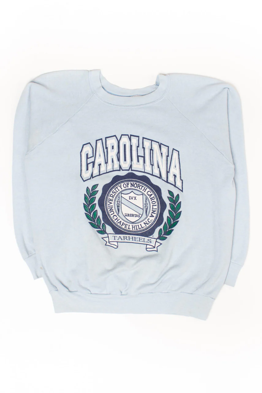 Vintage Carolina Tarheels Sweatshirt (1990s) - Image 2
