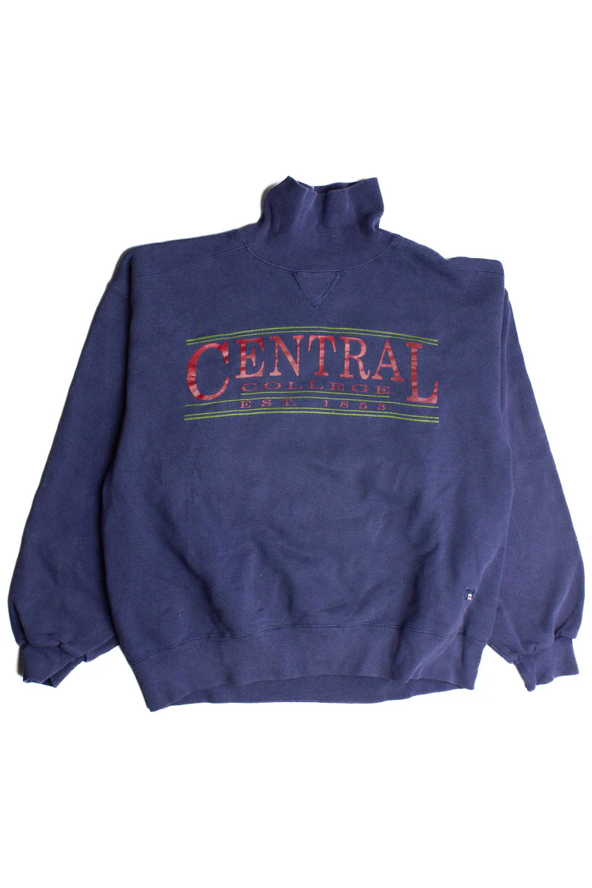 Vintage Central College Sweatshirt (1990s) 8741 - Image 2