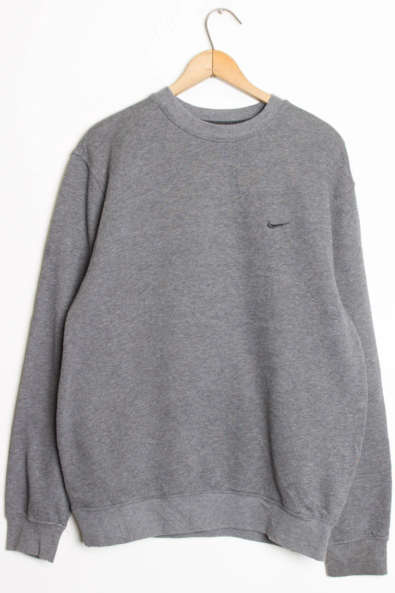 Vintage Charcoal Nike Sweatshirt - Image 2