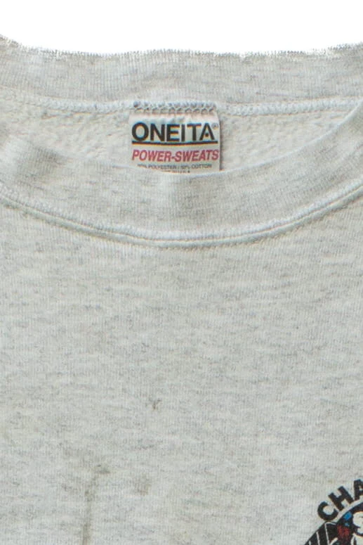 Vintage Charlotte Checkers Sweatshirt (1990s) - Image 2