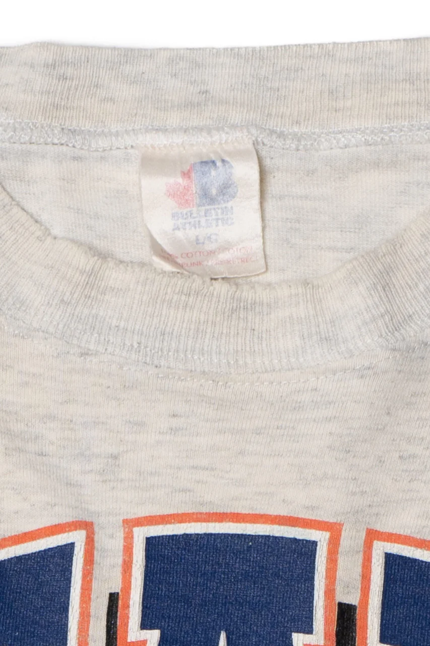 Vintage Chicago Bears NFL Football Single Stitch T-Shirt 10092 - Image 2