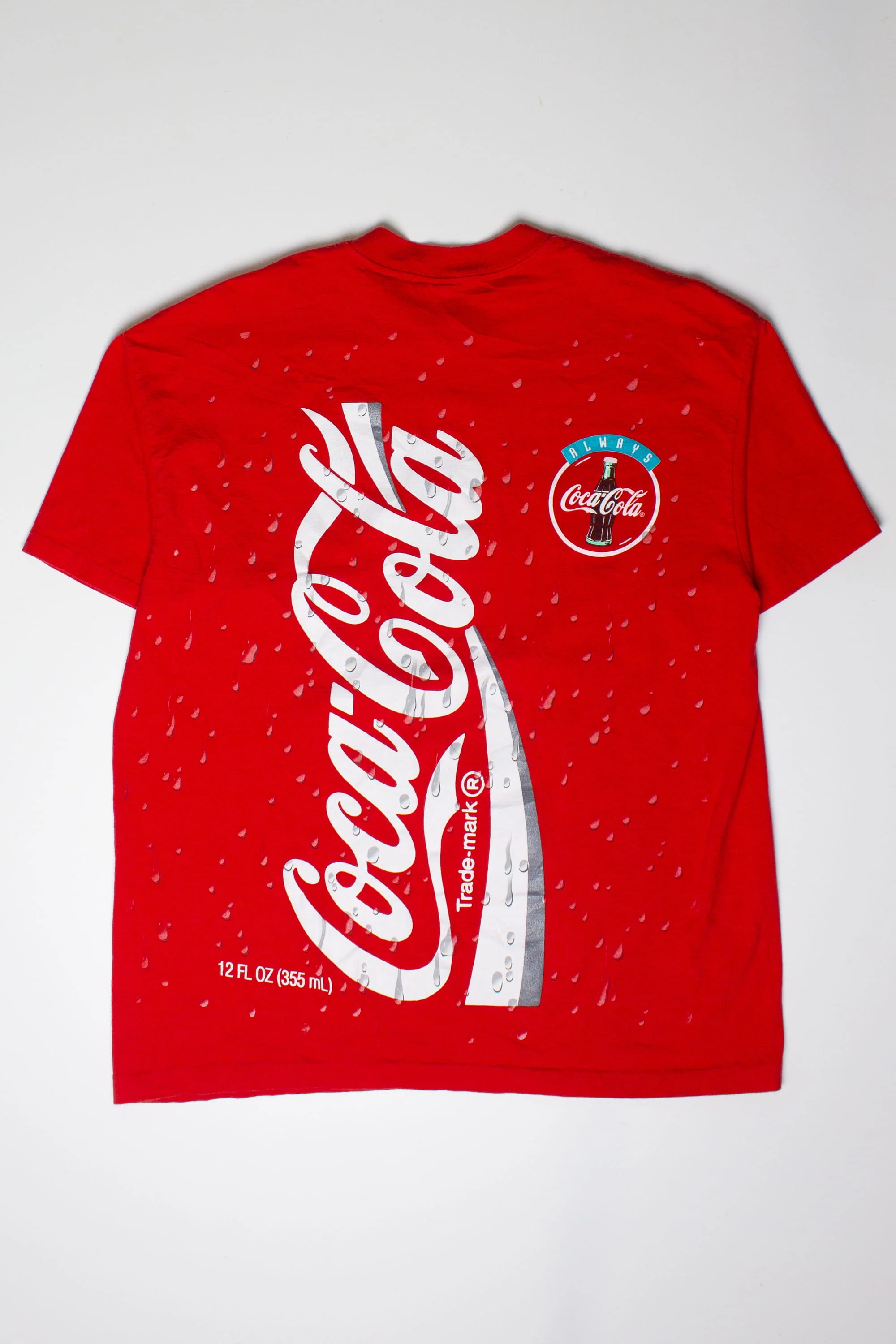 Vintage Coca-Cola 12 Oz Can T-Shirt (1990s) - Image 2