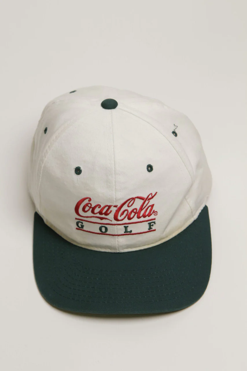Vintage Coca-Cola Golf Hat
