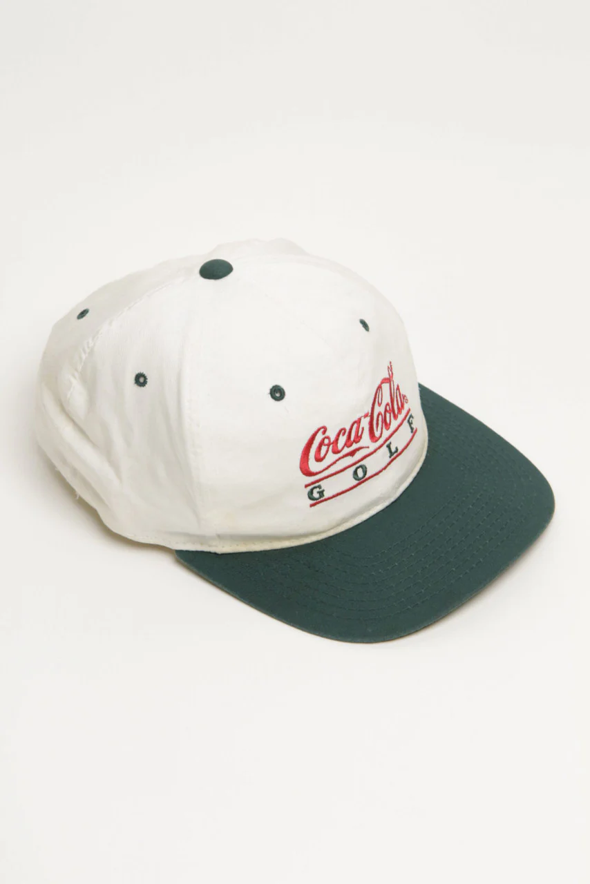 Vintage Coca-Cola Golf Hat - Image 2
