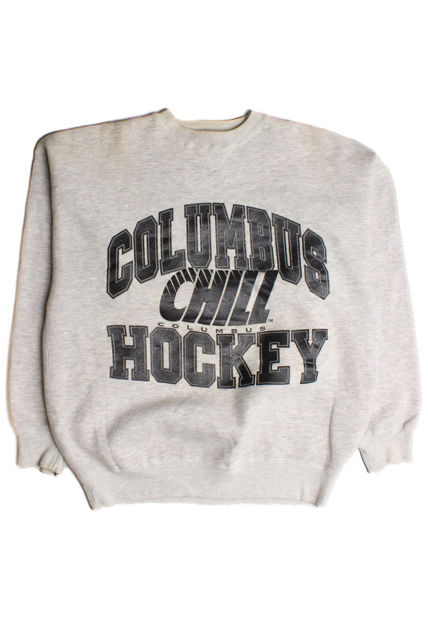 Vintage Columbus NHL Sweatshirt (1990s) - Image 2