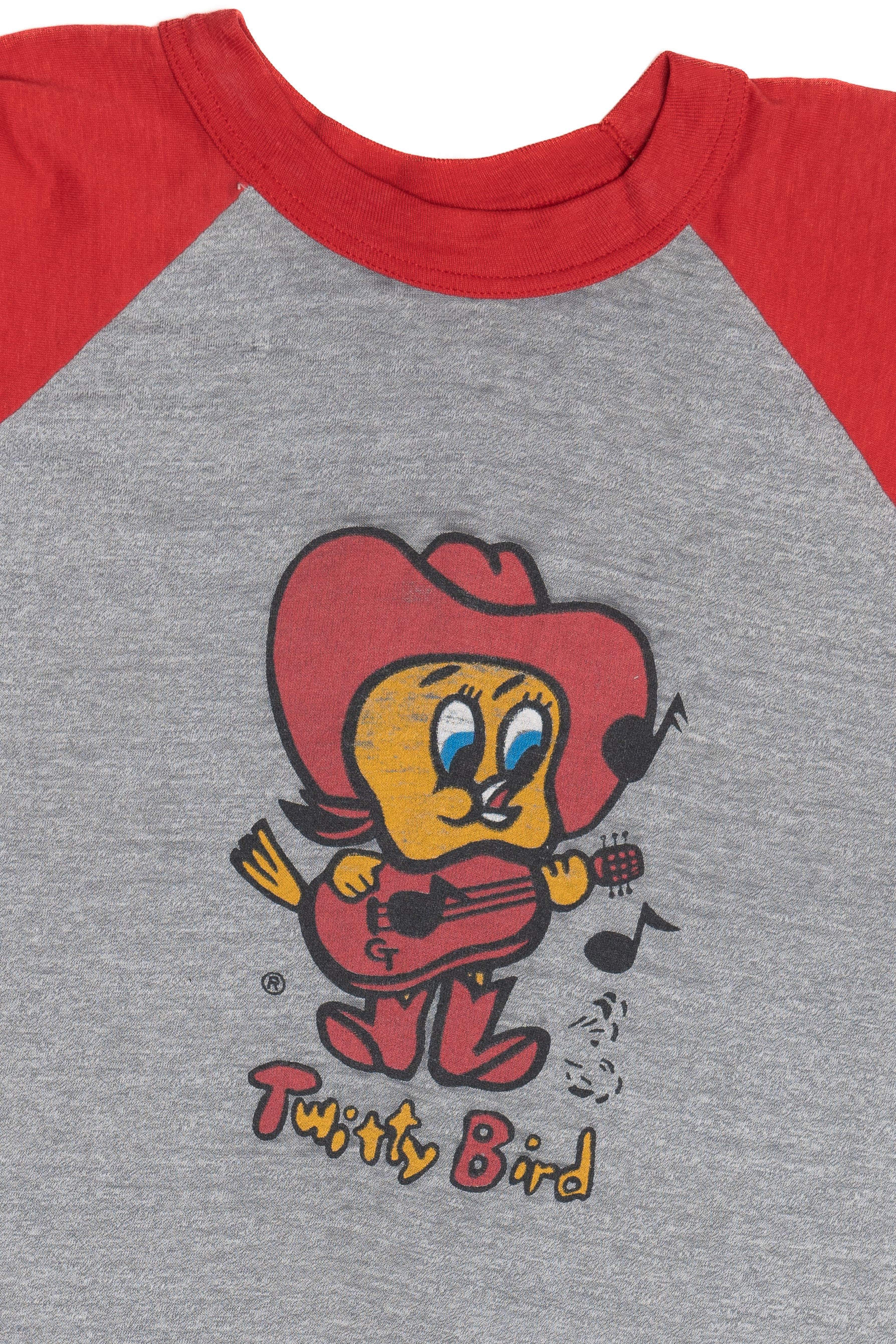 Vintage Conway Twitty "Twitty Bird" Raglan T-Shirt (1980s) - Image 2