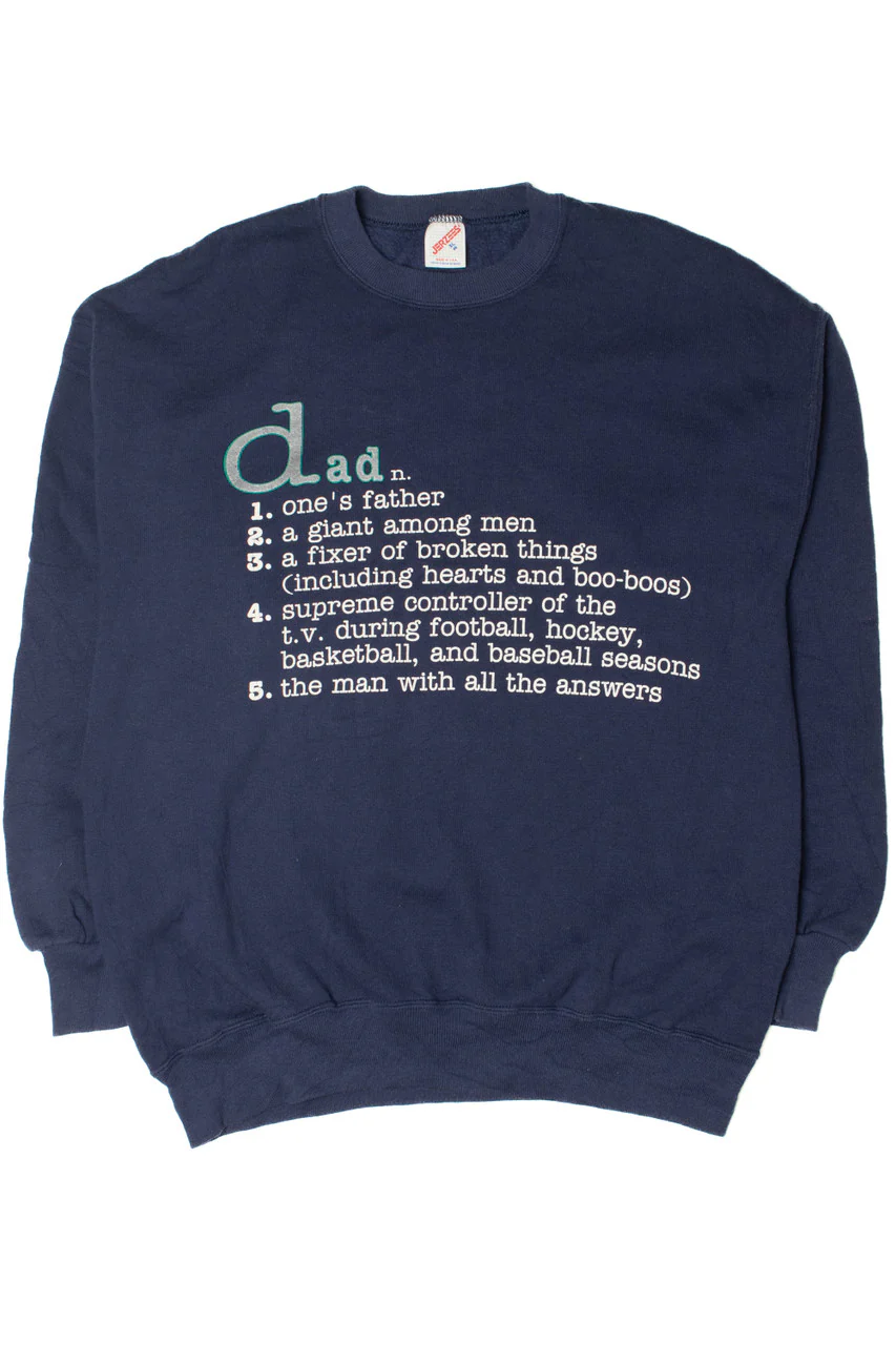 Vintage Dad Definition Sweatshirt - Image 2