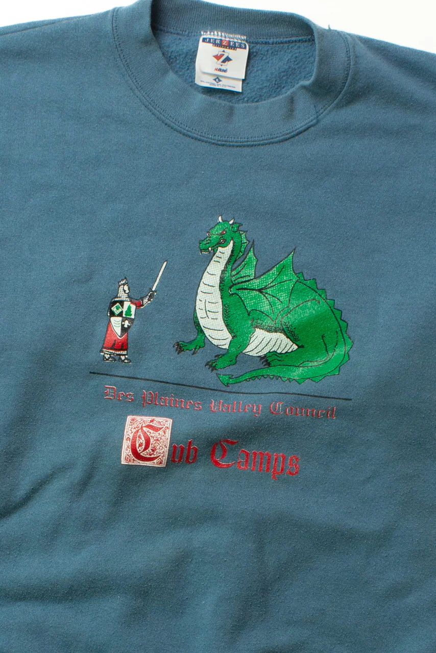 Vintage Des Plaines Cub Camps Sweatshirt (1990s) - Image 2