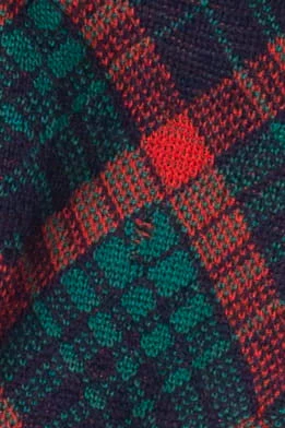 Vintage Diamond Pattern Pure Laine 80s Cardigan Sweater - Image 3