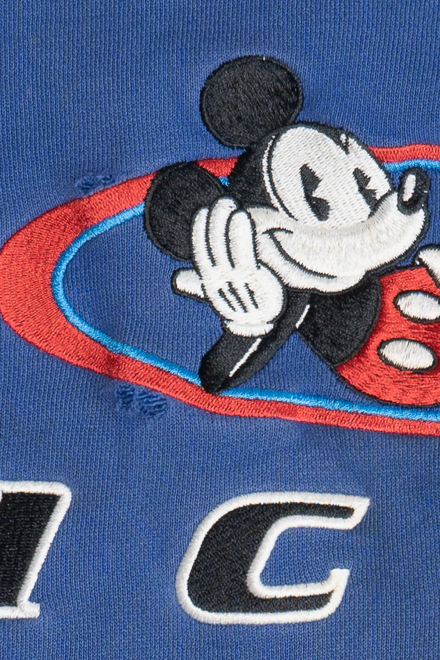 Vintage Distressed Mickey Embroidered The Disney Store Sweatshirt (2000s) - Image 5