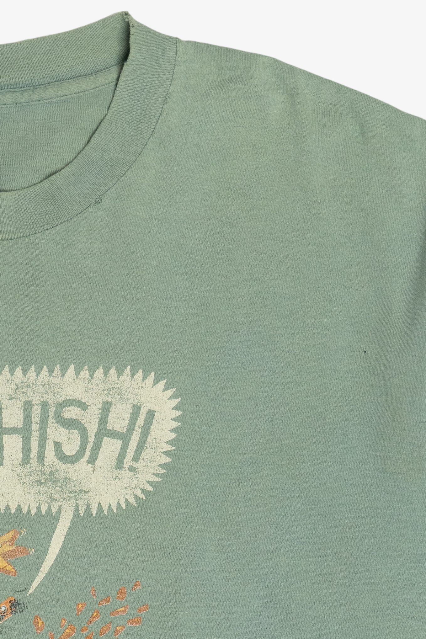 Vintage Distressed Phish "Summer '95" Tour Jim Pollock Illustration T-Shirt (1990s) - Image 8