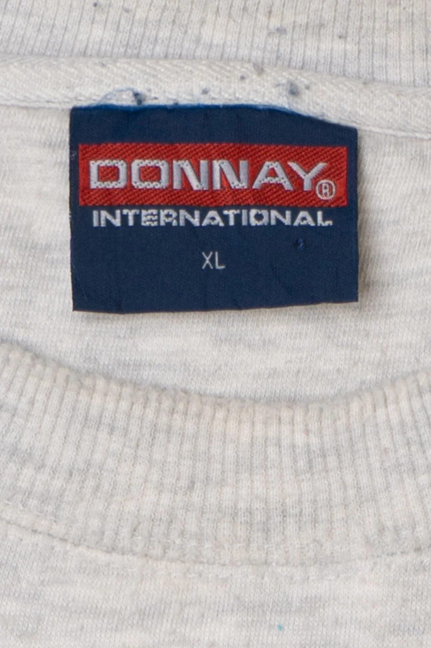 Vintage Donnay Embroidered Logo Sweatshirt - Image 3