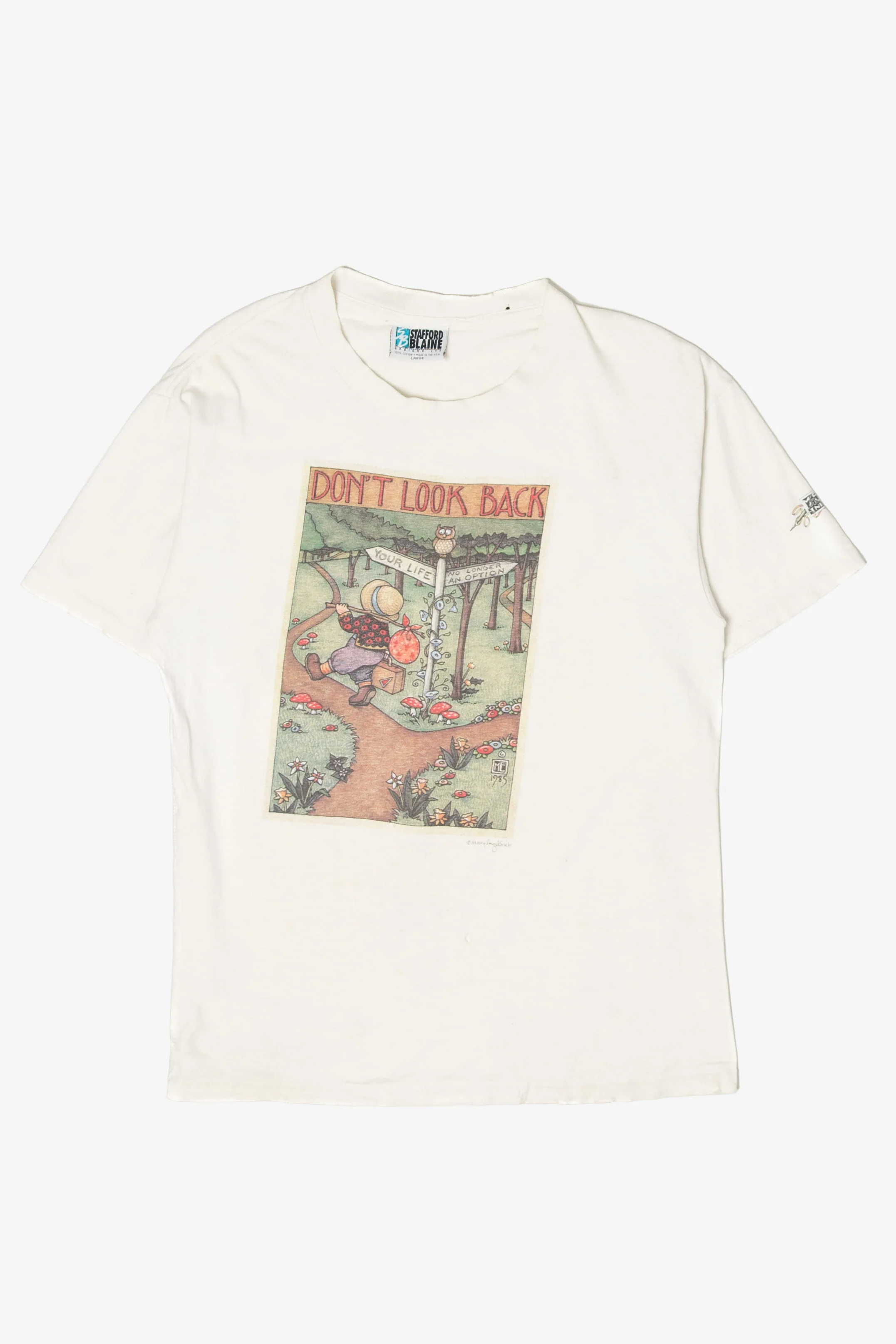 Vintage "Don't Look Back" T-Shirt (1980s)