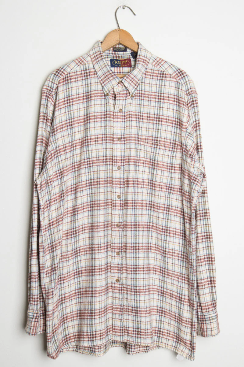 Vintage Flannel Shirt 238 - Image 2