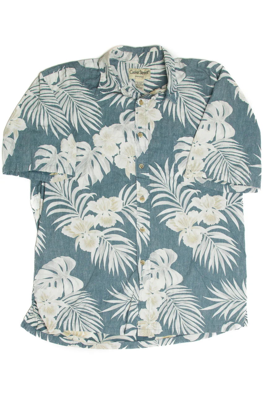 Vintage Floral Hawaiian Shirt 2441 - Image 2