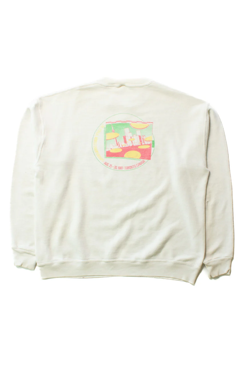 Vintage Frisbee All-Comers Sweatshirt (1987) - Image 2