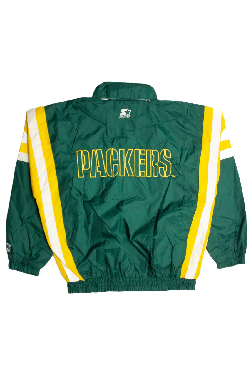 Vintage Green Bay Packers Lightweight Jacket (1990s) 1 - Image 2
