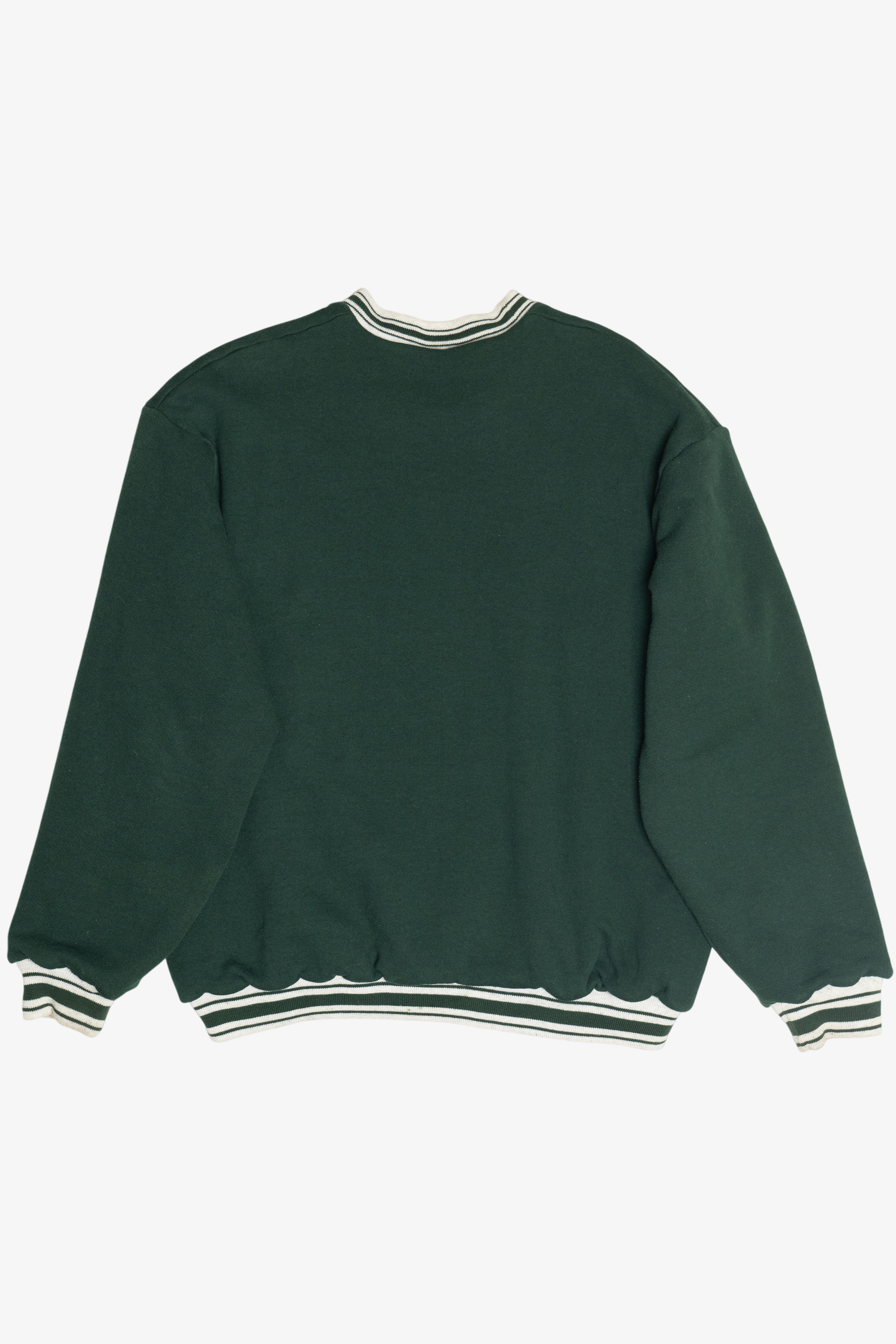 Vintage Green Bay Packers Reversible Double Thick Pro Player Sweatshirt (1990s) - Image 6