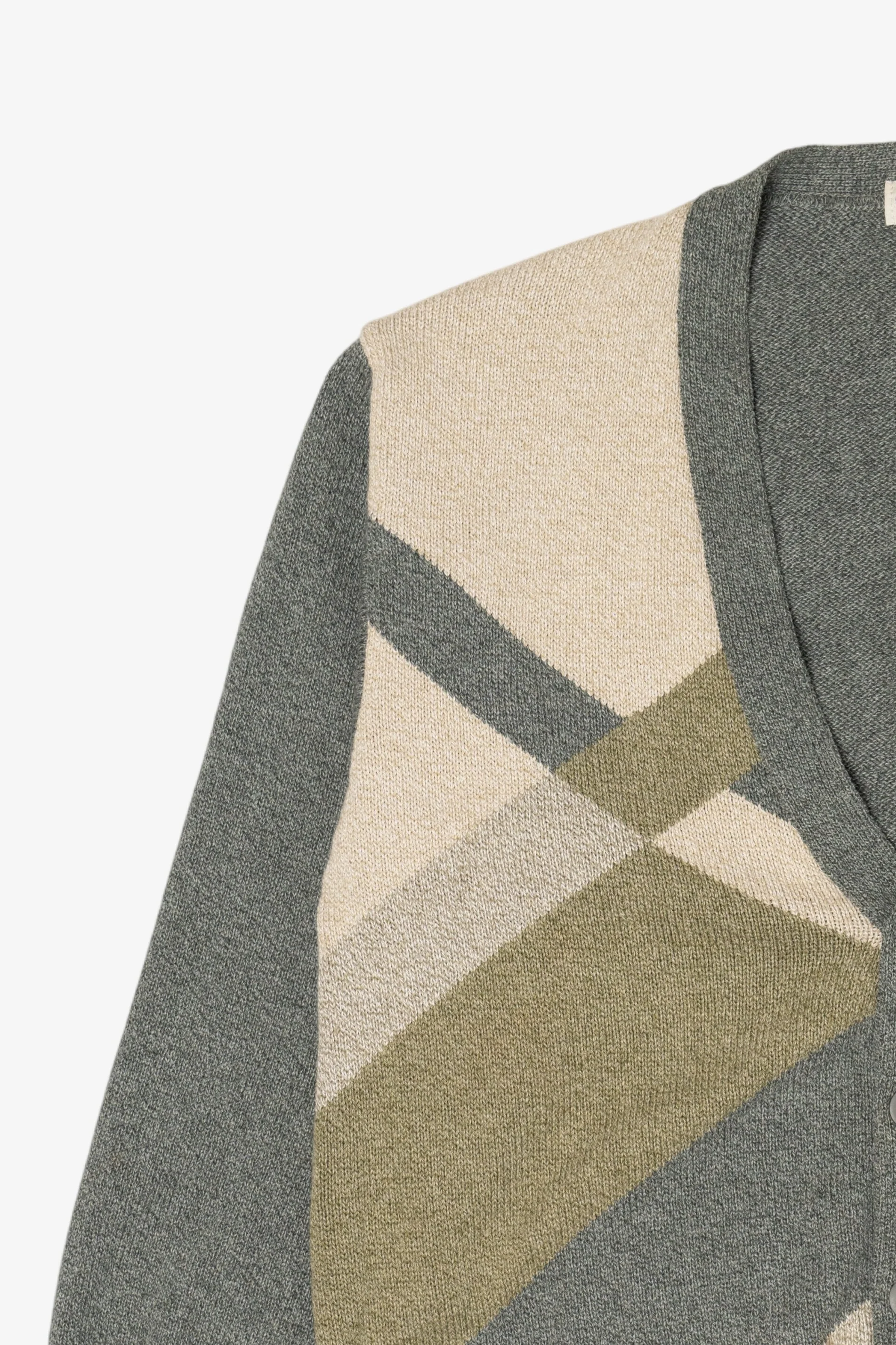 Vintage Green Northwood Cardigan Sweater (1990s) - Image 6