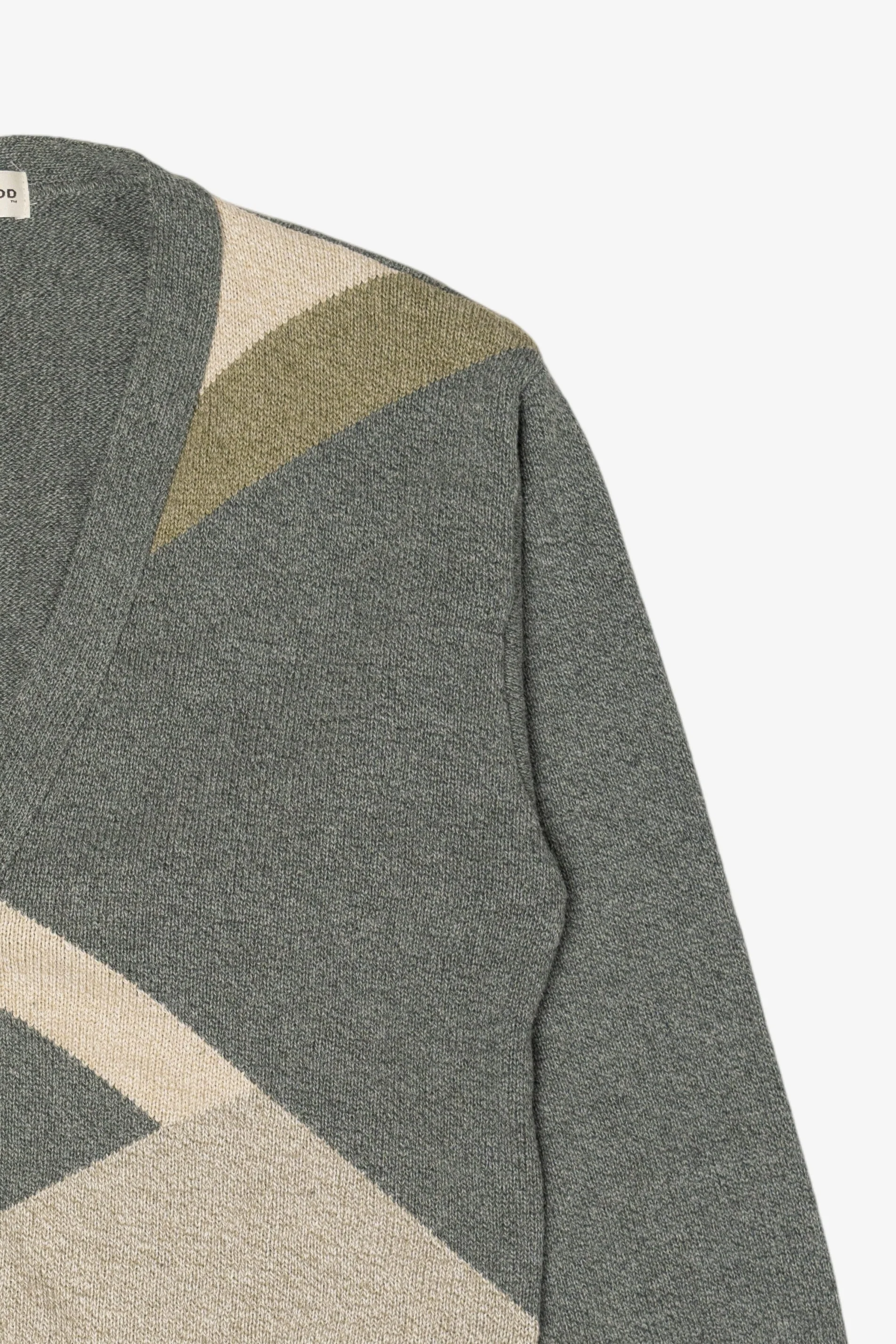 Vintage Green Northwood Cardigan Sweater (1990s) - Image 7