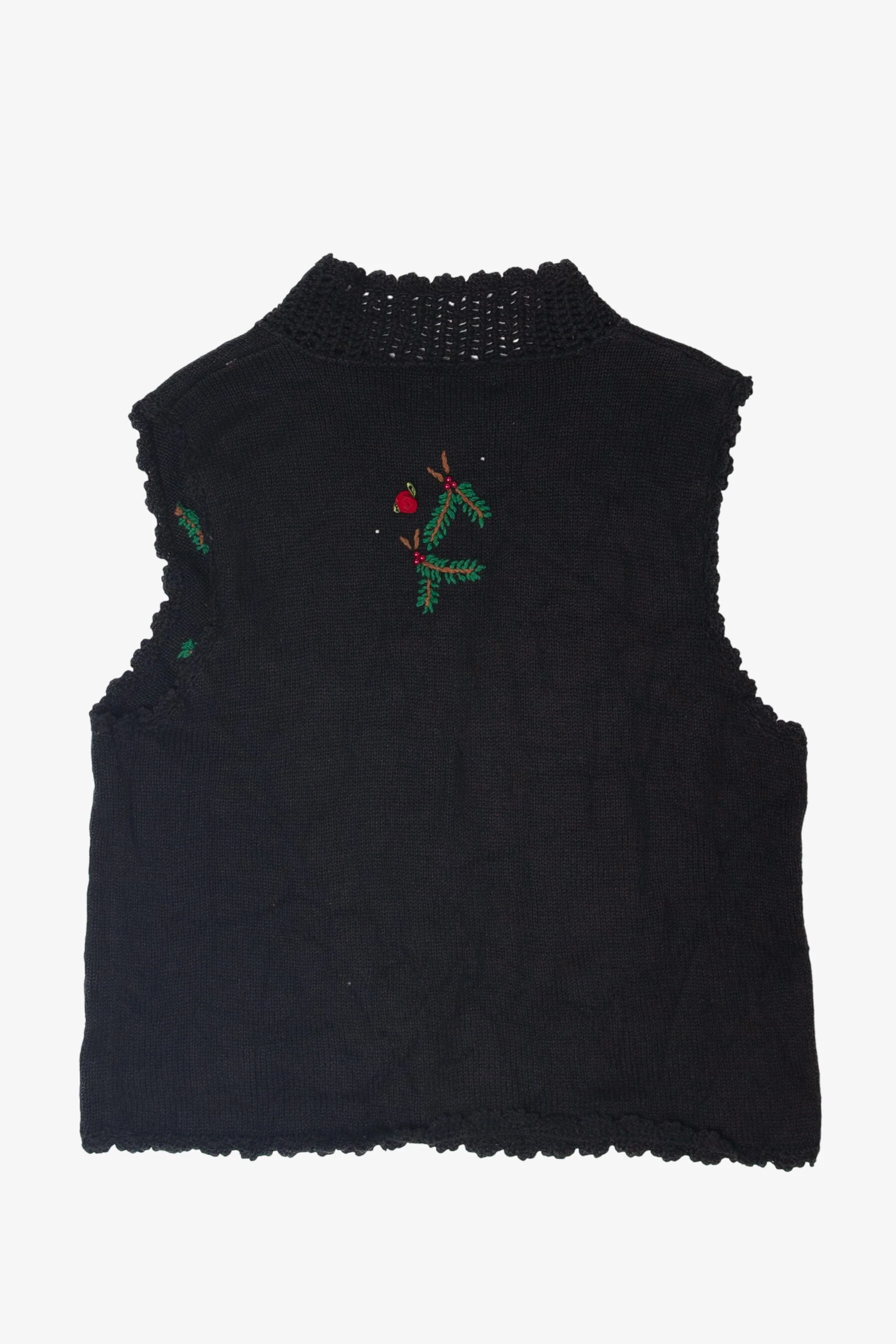 Vintage Hampshire Studio Ugly Christmas Vest (1990s) - Image 2