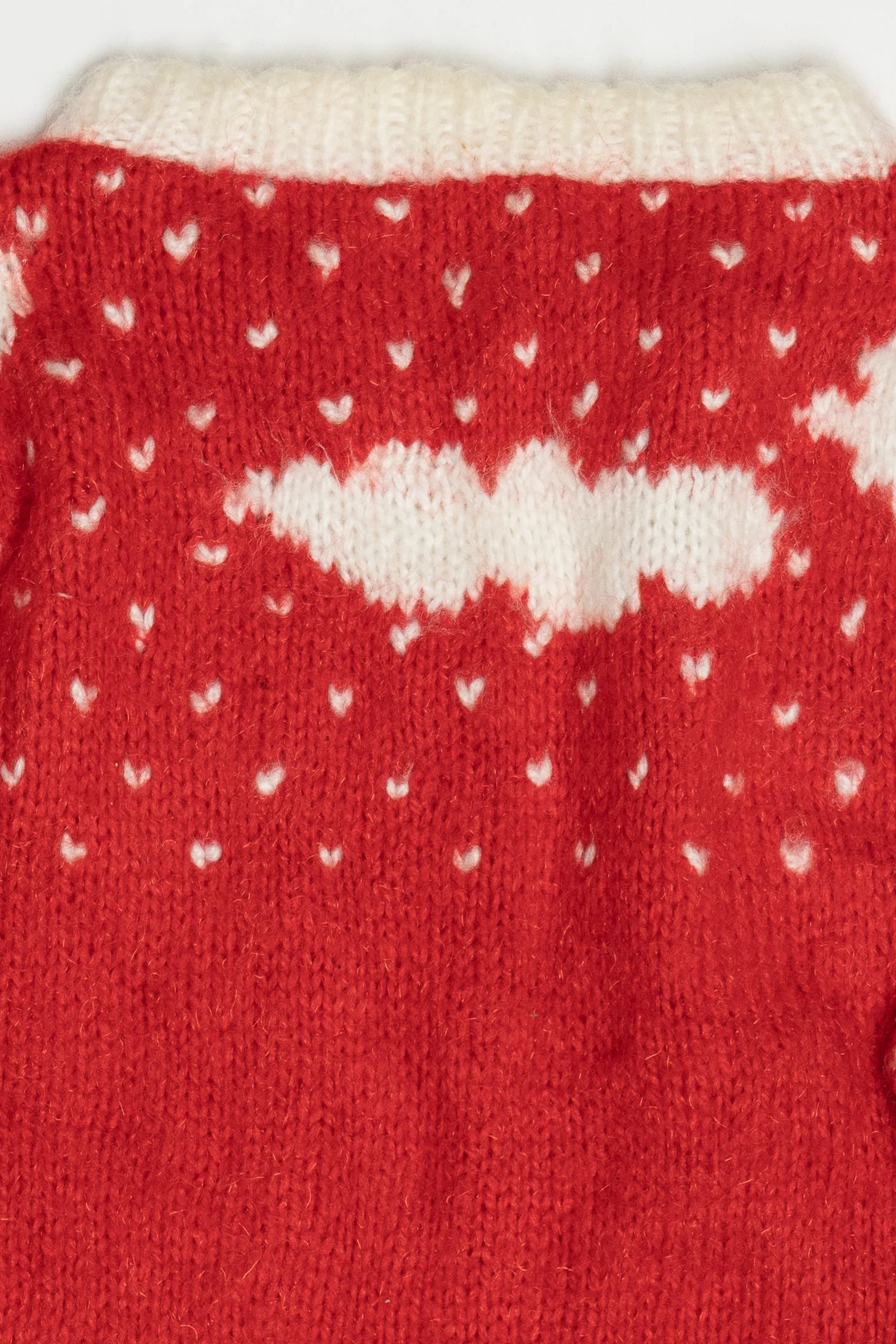 Vintage Hand Knit Penguin Couple Sweater (1990s) - Image 5