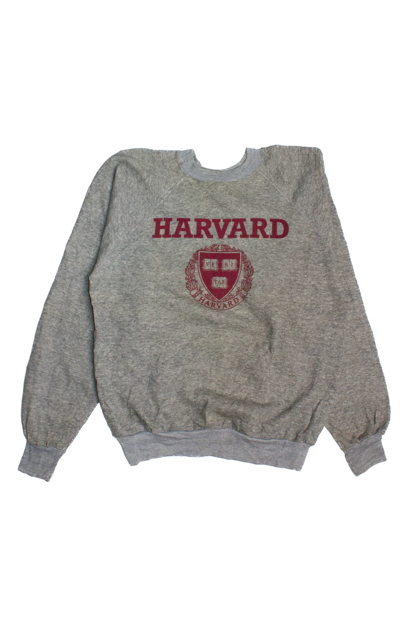 Vintage Harvard University Sweatshirt (1970s) - Image 2