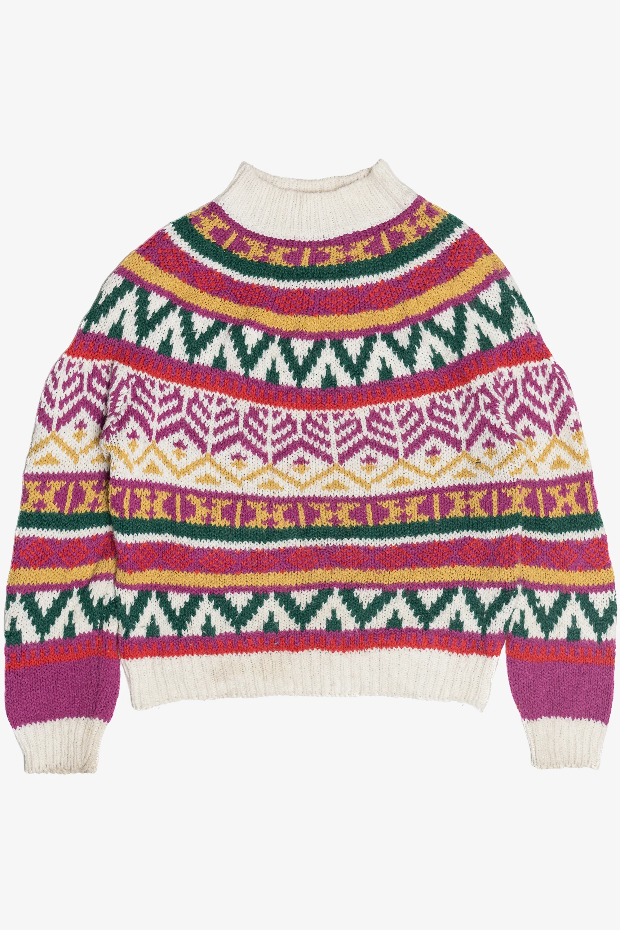 Vintage Hasting & Smith Fair Isle Sweater (1980s)