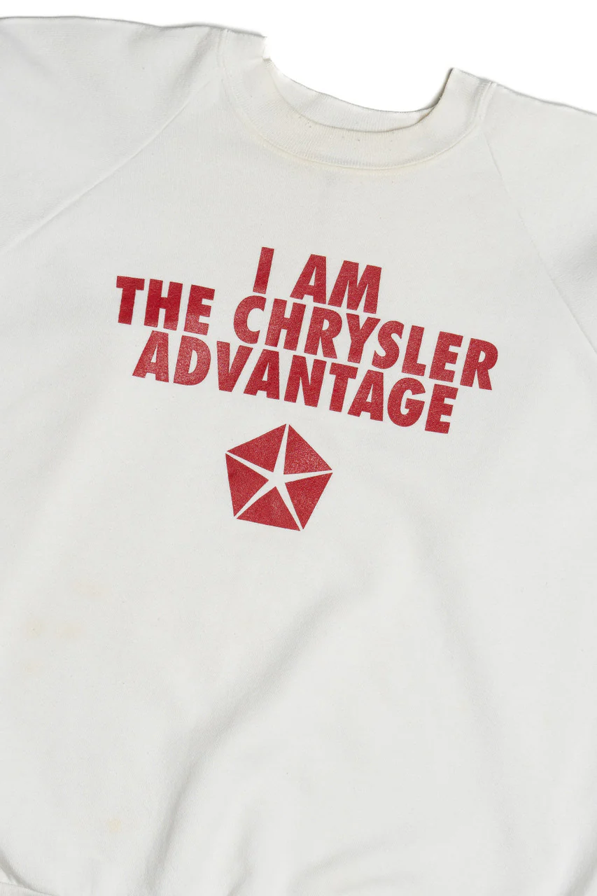 Vintage "I Am The Chrysler Advantage" Sweatshirt