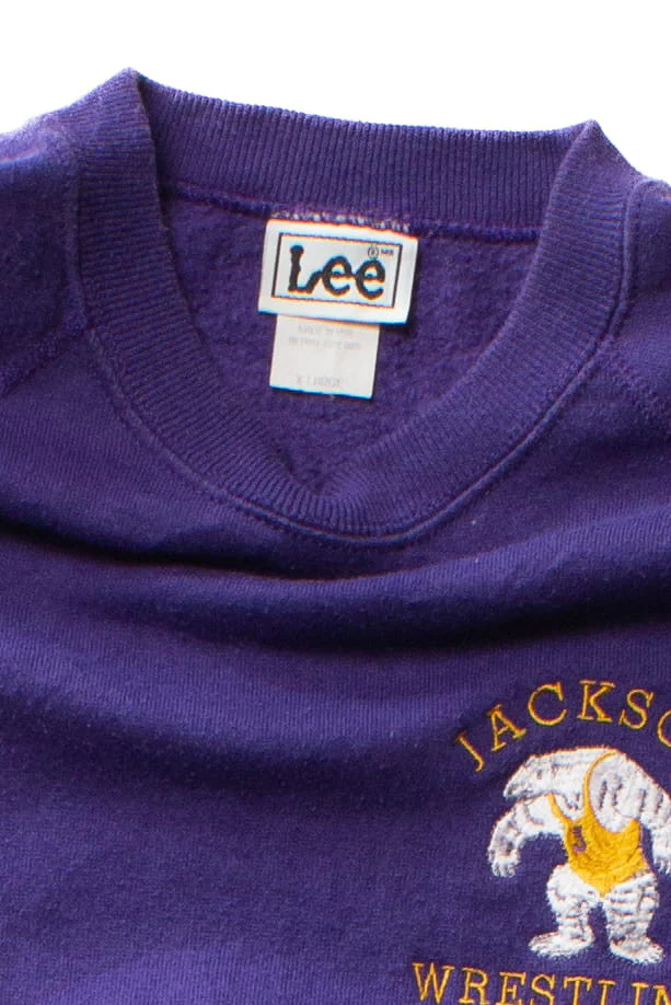 Vintage Jackson Wrestling Sweatshirt (1990s) - Image 2
