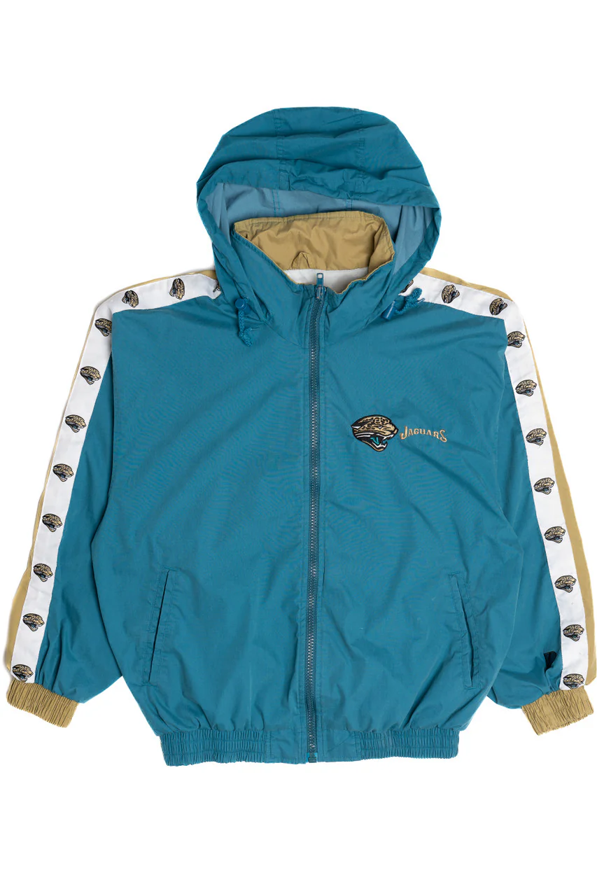 Vintage Jacksonville Jaguars Pro Player Lightweight Jacket 1456 - Image 5