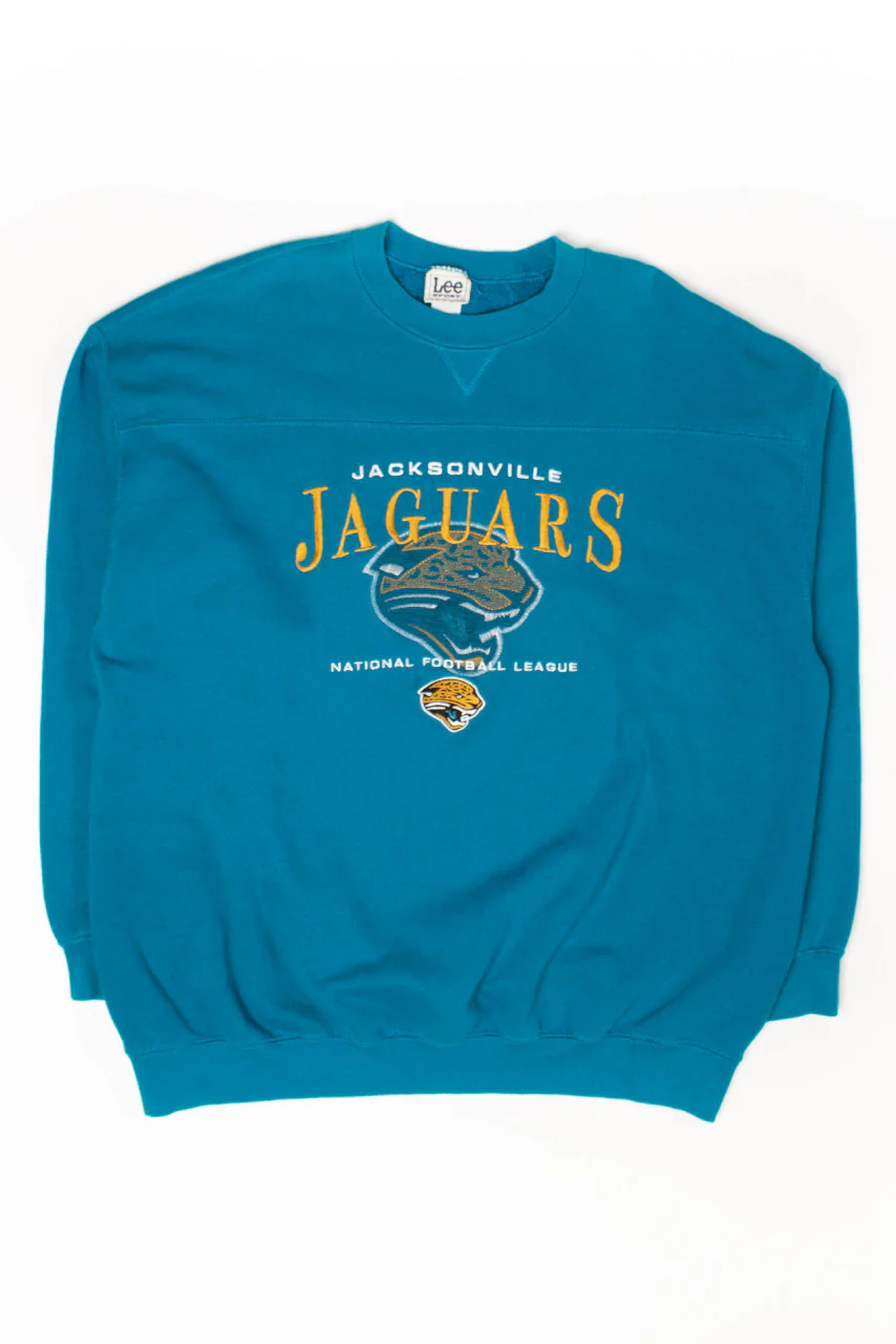 Vintage Jacksonville Jaguars Sweatshirt (1990s) 2 - Image 2