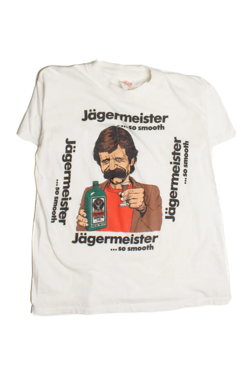 Vintage Jagermeister "So Smooth" T-Shirt 8672 - Image 2
