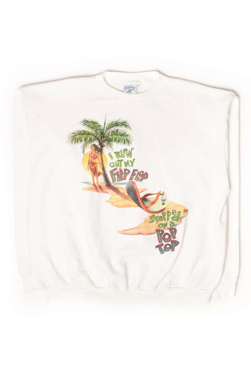 Vintage Jimmy Buffett Margaritaville Sweatshirt - Image 2