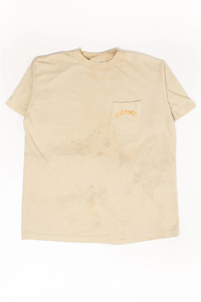 Vintage Joe Camel Camo T-Shirt (1992) - Image 2