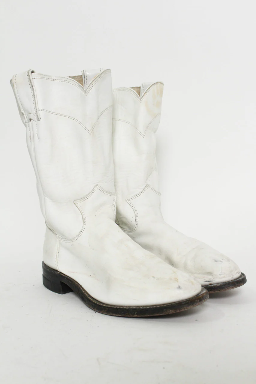 Vintage Justin Cowboy Boot Sz. 5.5 M (2000s) 1303 - Image 3