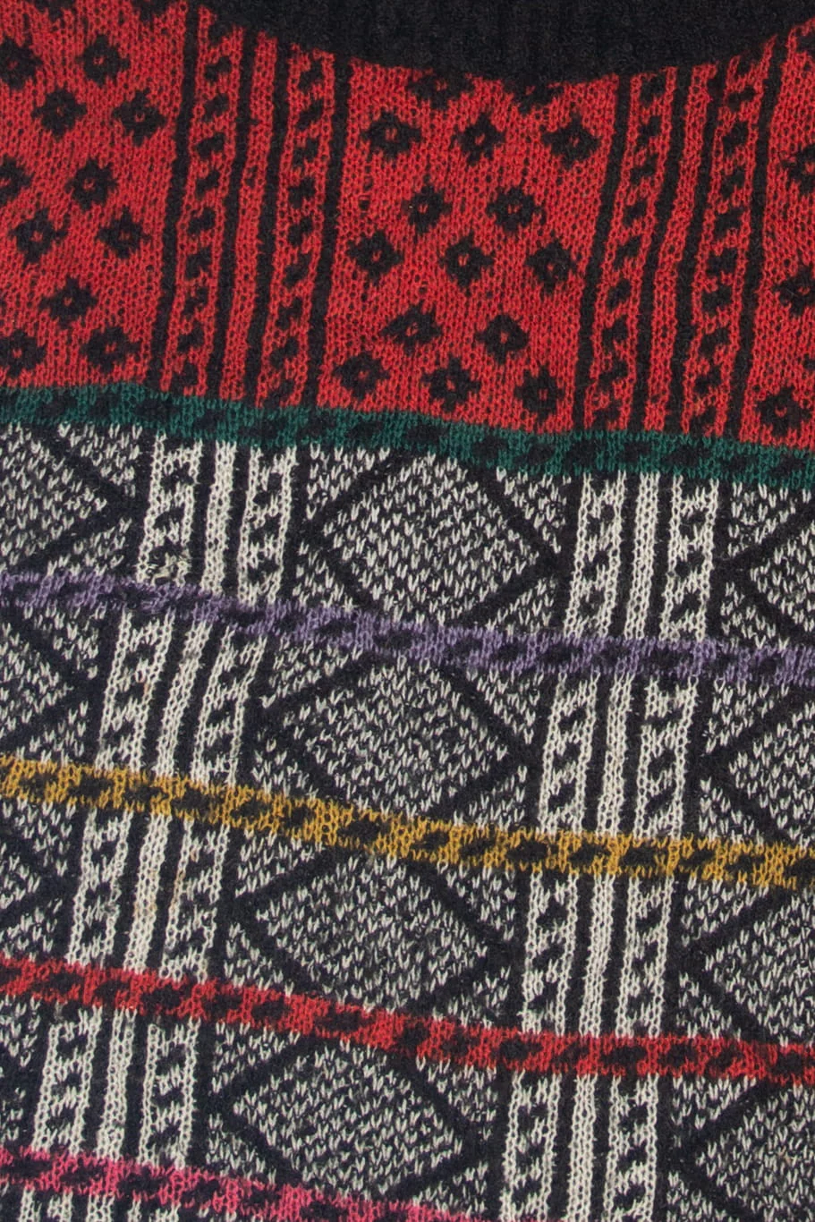 Vintage Album By Kenzo 80s Turtleneck Sweater (1980s) - Image 2