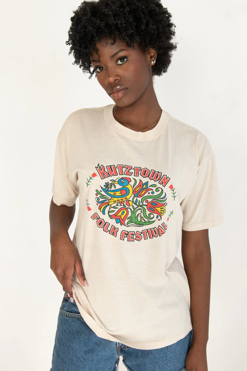 Vintage Kutztown Folk Festival T-Shirt (1980s) - Image 2
