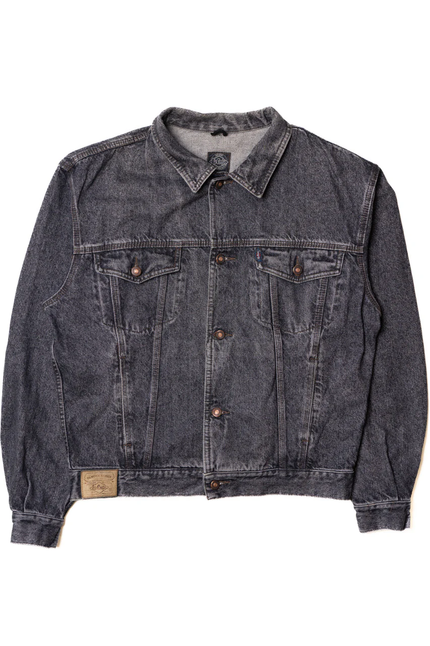 Vintage Lee Cooper Faded Black Denim Jacket - Image 5