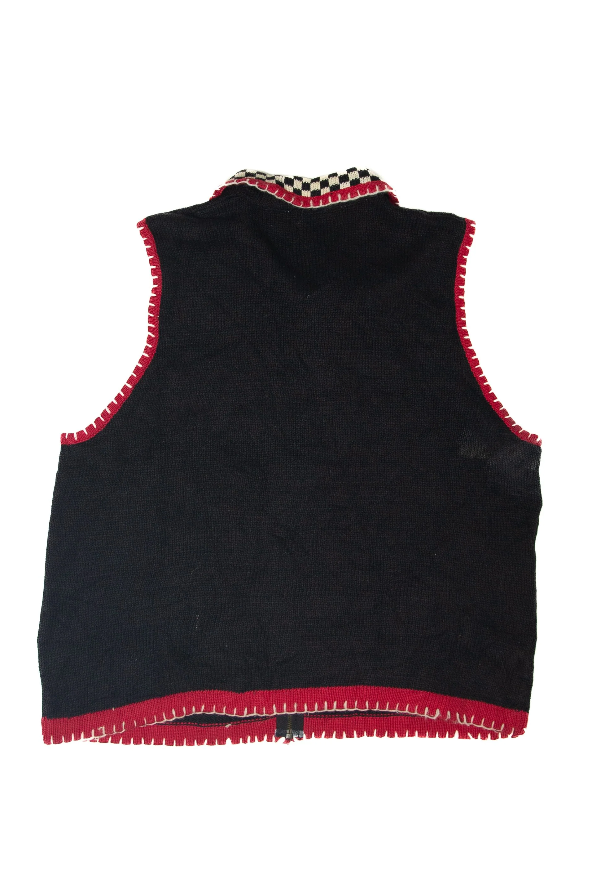 Vintage Lemon Grass Ugly Christmas Vest Ugly (1990s) - Image 4