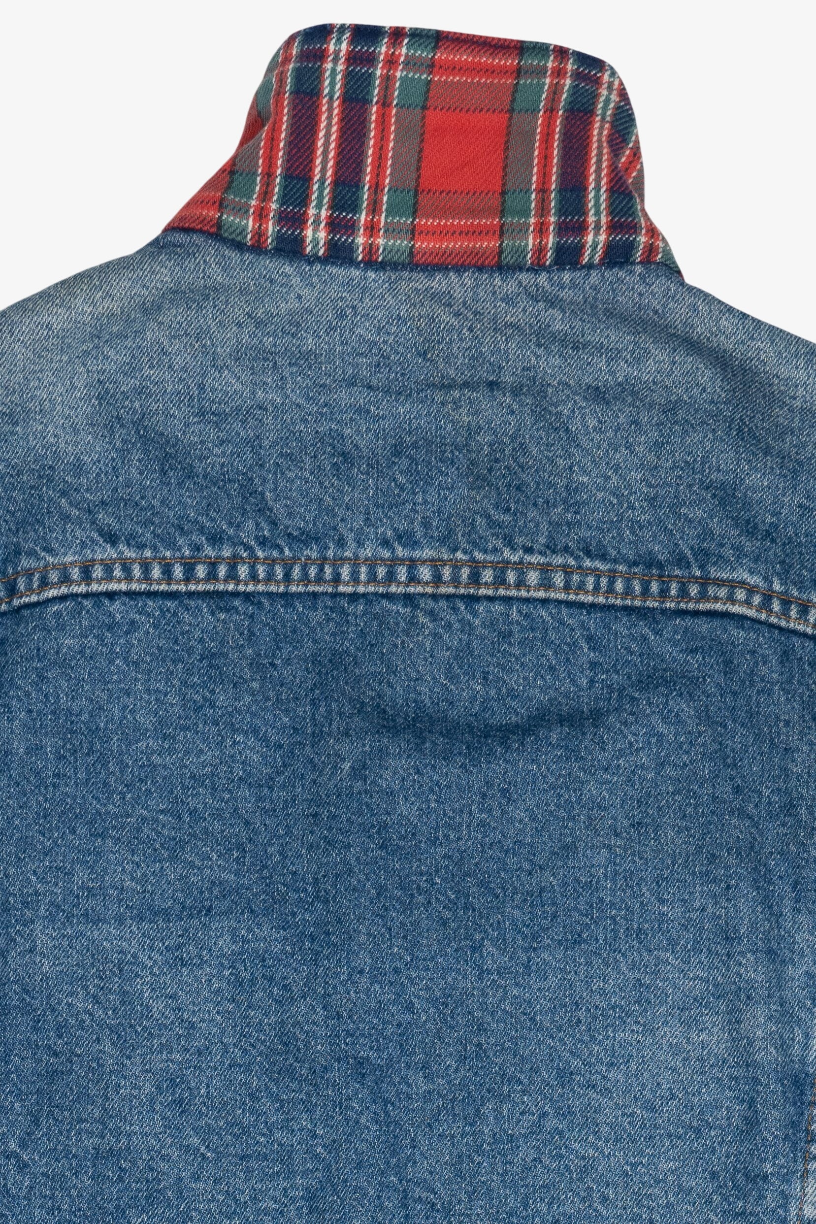 Vintage Levi's 70417 6985 Flannel Lined Denim Jacket (1980s) - Image 5