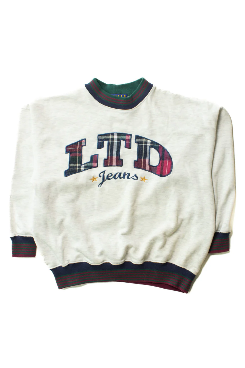 Vintage LTD Jeans Sweatshirt (1990s) - Image 2