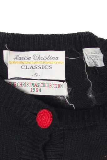 Vintage Marisa Christina Ugly Christmas Cardigans (1990s) - Image 4