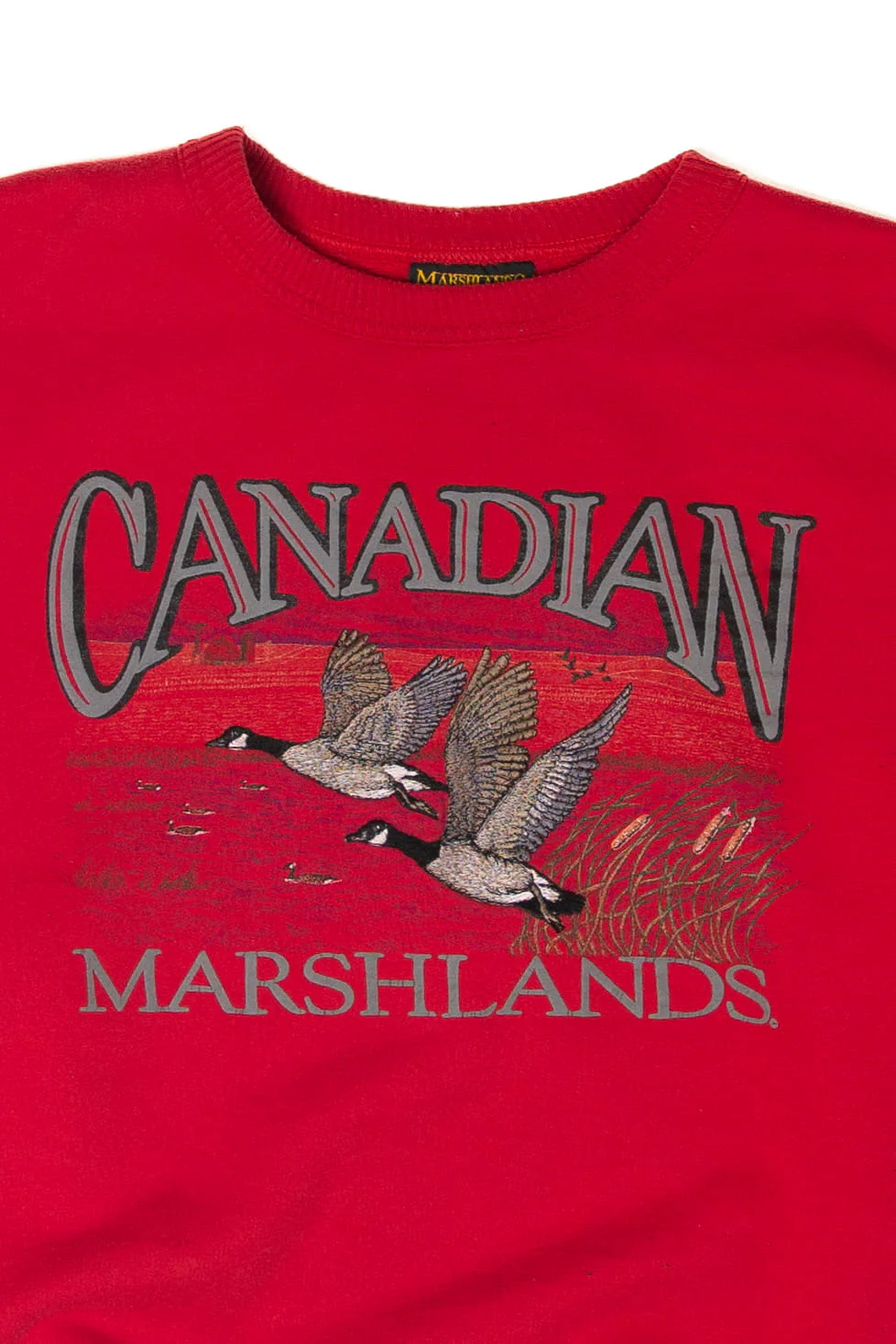 Vintage Marshlands Canada Embroidered Sweatshirt (1990s)