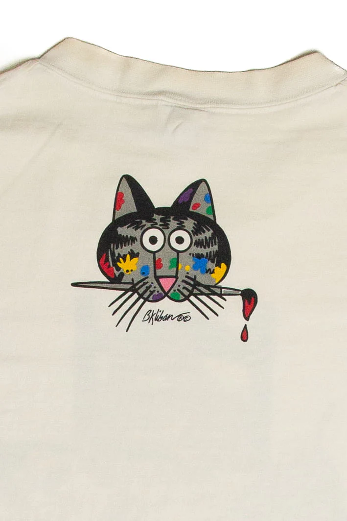Vintage Maui B. Kliban Painting Cat T-Shirt - Image 2